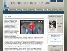 Tablet Screenshot of leadershipforeducators.org
